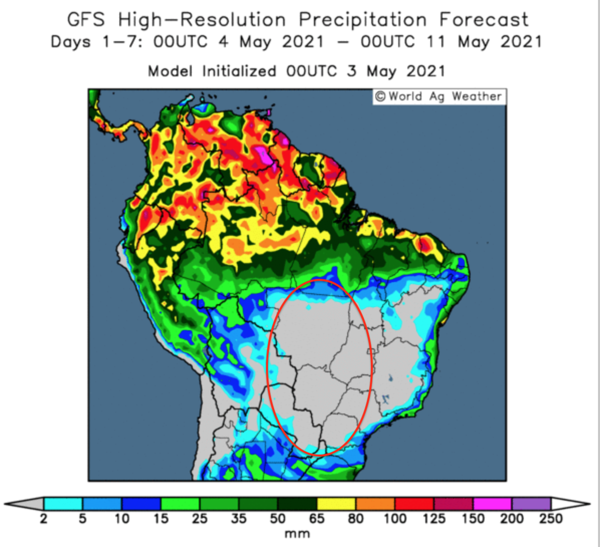 ODA Market Alert: Brazilian 🇧🇷 corn crop in deep trouble!