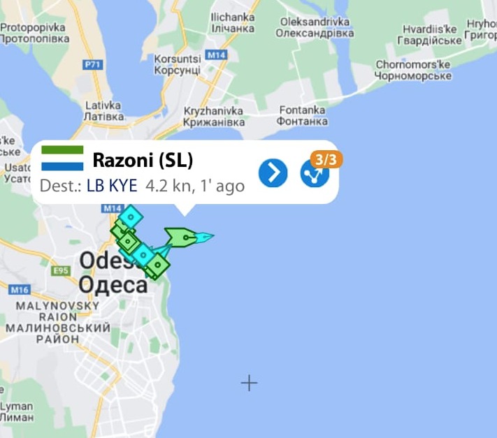 ODA Market Alert: First grain ship has left Ukraine 🇺🇦 from Odesa 8.17 am local time, this morning.